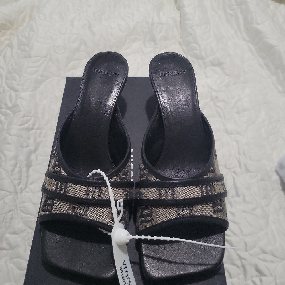 Misbhv Brown Sandals Sz 39 New